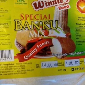Banku Mix Winnie’s  1 kg.
