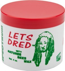 Lets Dred Bees Wax 4 oz.