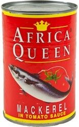 Africa Queen Mackerel Tomato Sauce  425 gr.