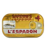 L`ESPADON SARDINES IN HOT OIL Sardines L’espadon Hot  125 gr.