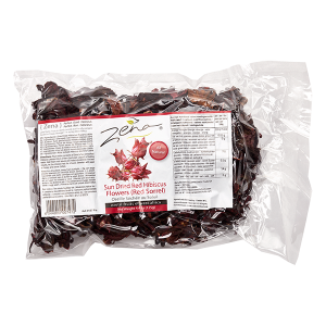 ZENA RED HIBISCUS FLOWER (INFUSION) Bissap Rouge red Hibiscus Hibiskusblüten Hibiskustee Folere 125 gr.