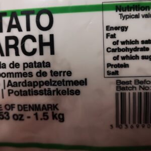 MP POTATO STARCH  Potato Starch 1,5kg