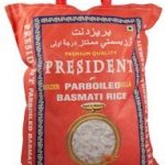 President Golden Sella Parboiled Basmati Rice 5 kg.