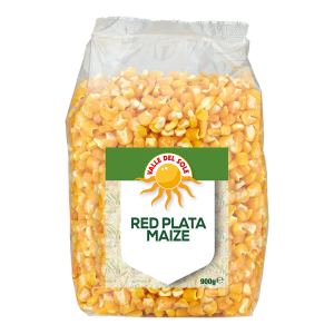 VALLE DEL SOLE RED PLATA MAIS NO GERM Mais Corn Red Maiz Corn Tchap 900g