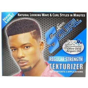 S Curl TEXTURIZER REGULAR STRENGTH S-Curl Kit Regular Texturizer – Blue Regular.