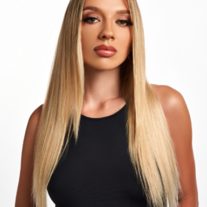 100% Human Hair Echthaar European Straight 18 Inch 45cm (Blonde