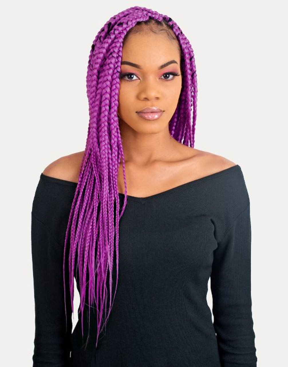 Ultra Braid Pre stretched x2 Pre Stretched Braid Hair Extension Braids Rastas Cornrow Bulk X Pression King David Afroshop