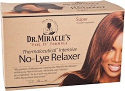 Dr. Miracle`s Relaxer Kit Super.