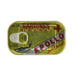 50 x 125 gr. Apollo Sardines in Oil Hot Sparpaket