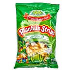 TROPICAL GOURMET SALTED PLANTAIN CHIPS LONG CUT Salted Plantain Chips Long Cut Tropical Gourmet 150g