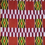 African Wax Afrikanischer Wax-Stoff Print Dekostof Kente 6Yard