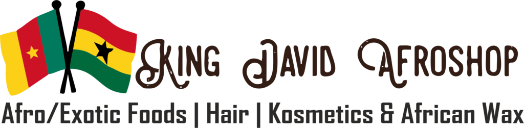 King David Afroshop - Foods & Hair - Logo Header Startseite