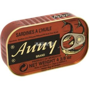 Sardines Anny – Vegetable Oil 50 x 125 gr Sparpaket