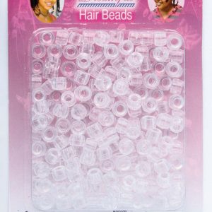 Dreamfix Hair Beads/Haarperlen, Clear, 200er Pack
