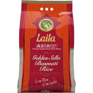 LAILA Golden Sella Basmati Reis 10kg