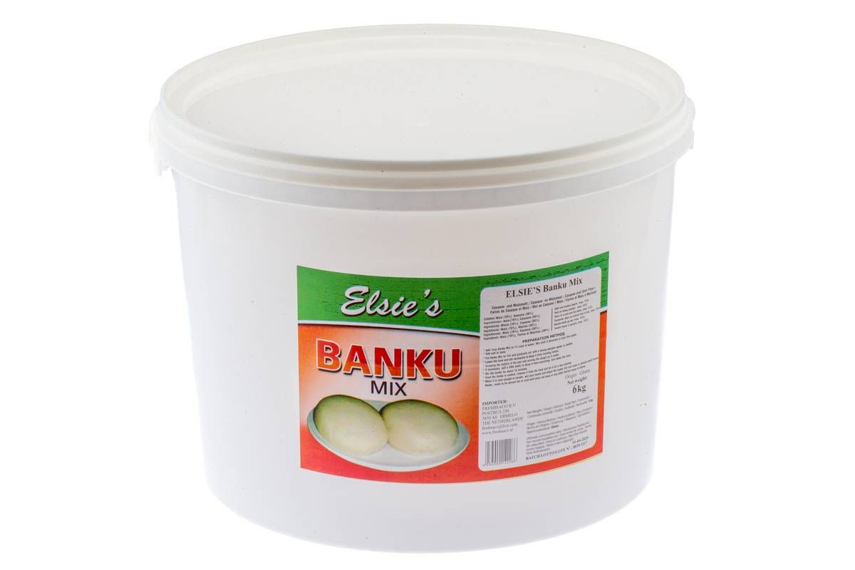 Banku Mix Elsie’s Bucket 1 x 6 kg.
