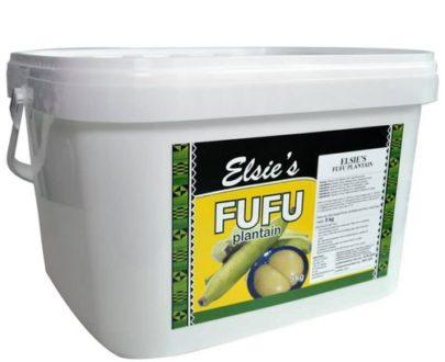 Fufu Plantain Elsie’s Bucket 1 x 4 kg.