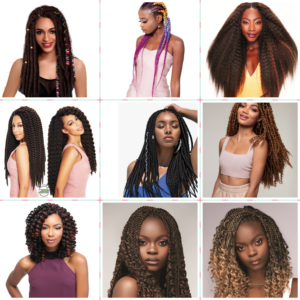 Braids / Crochet Braids / Bulk / Rasta