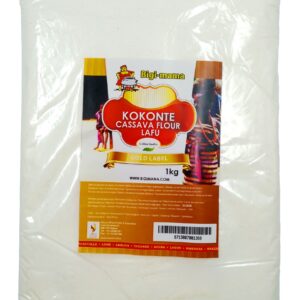 Kokonte Cassave Flour – Gold Label Bigi Mama 1kg.